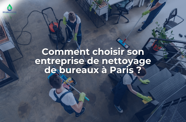 entreprise de nettoyage de bureaux à Paris